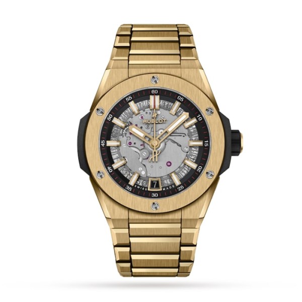 Replica Hublot Big Bang Men Automatic 18ct Yellow Gold Watch 456.VX.0130.VX