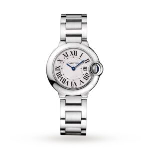 Replica Cartier Ballon Bleu de Cartier Women Quartz Silver Stainless Steel Watch W69010Z4