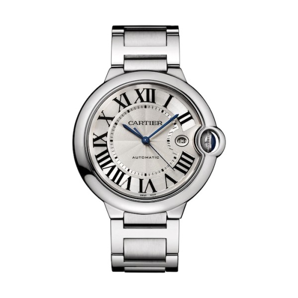 Replica Cartier Ballon Bleu de Cartier Men Automatic Silver Stainless Steel Watch WSBB0049