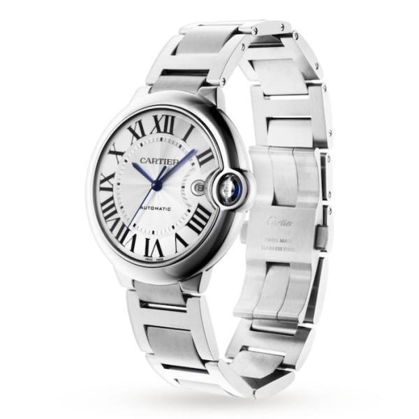 Replica Cartier Ballon Bleu de Cartier Men Automatic Silver Stainless Steel Watch WSBB0049 - Image 2