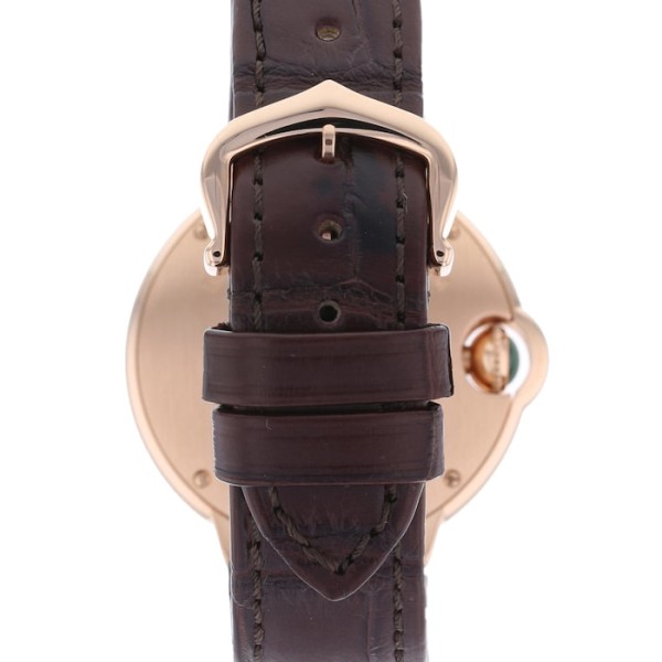 Replica Cartier Ballon Bleu de Cartier Women Automatic Silver Leather Watch W6920097 - Image 3