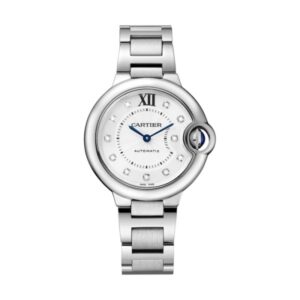 Replica Cartier Ballon Bleu de Cartier Women Automatic Silver Stainless Steel Watch W4BB0021