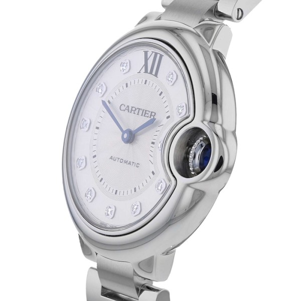 Replica Cartier Ballon Bleu de Cartier Women Automatic Silver Stainless Steel Watch W4BB0021 - Image 2