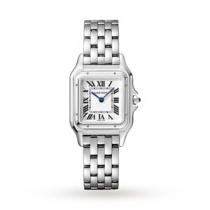 Replica Cartier Panthère de Cartier Women Quartz White Stainless Steel Watch WSPN0007