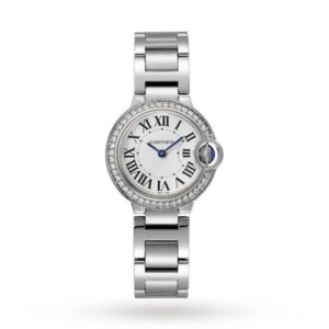 Replica Cartier Ballon Bleu de Cartier Women Quartz Silver Stainless Steel Watch W4BB0015