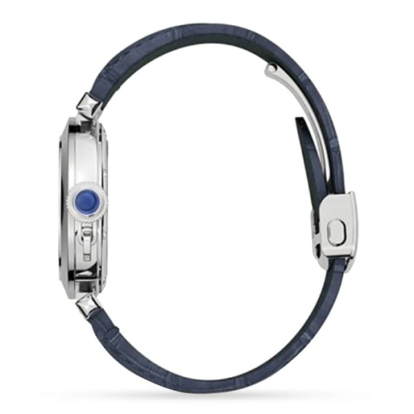 Replica Cartier Pasha de Cartier Women Automatic Silver Alligator Watch WSPA0012 - Image 4