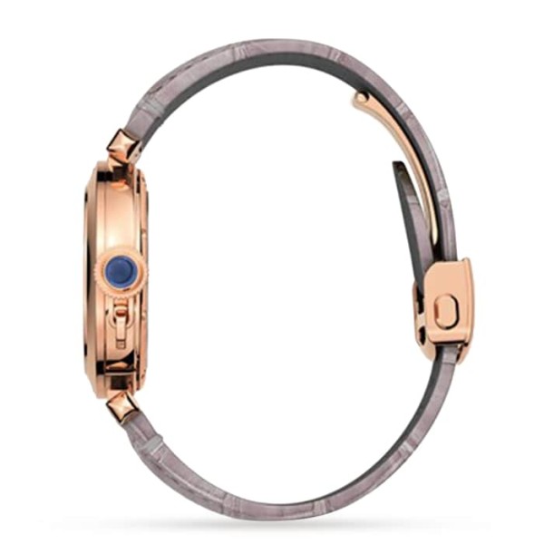 Replica Cartier Pasha de Cartier Women Automatic Silver Alligator Watch WGPA0014 - Image 4