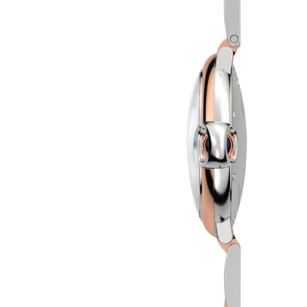 Replica Cartier Ballon Bleu de Cartier Women Automatic Silver Stainless Steel & 18ct Rose Gold Watch W2BB0033 - Image 3