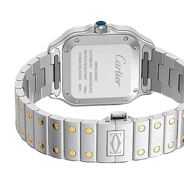 Replica Cartier Santos de Cartier Women Automatic Gold Watch W3SA0007 - Image 4