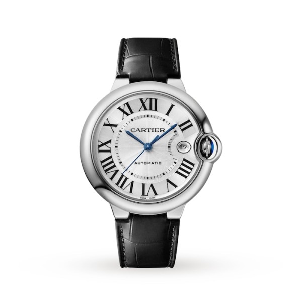 Replica Cartier Ballon Bleu de Cartier Men Automatic Silver Stainless Steel Watch WSBB0039