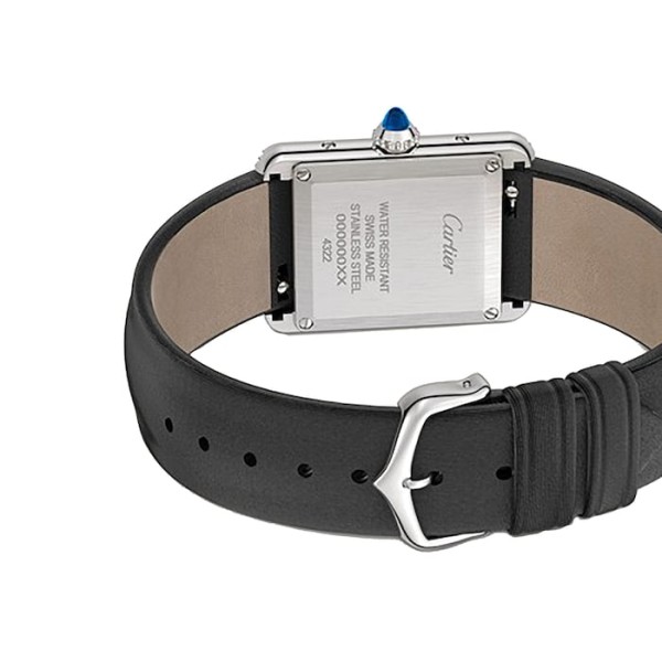 Replica Cartier Tank Must Women Quartz Silver Calf Watch W4TA0016 - Image 3