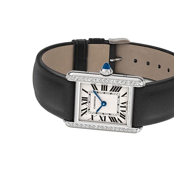 Replica Cartier Tank Must Women Quartz Silver Calf Watch W4TA0016 - Image 4