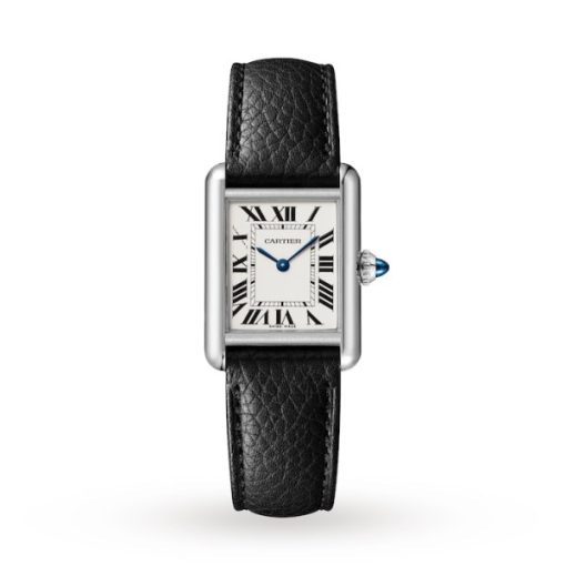 Replica Cartier Tank Must Women Quartz Silver Calf Watch WSTA0042