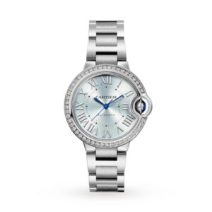 Replica Cartier Ballon Bleu de Cartier Women Automatic Blue Stainless Steel Watch W4BB0028