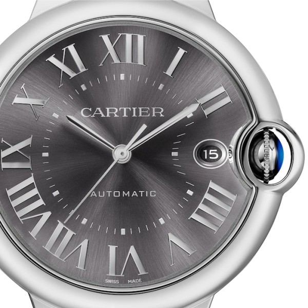 Replica Cartier Ballon Bleu de Cartier Men Automatic Grey Stainless Steel Watch WSBB0060 - Image 4