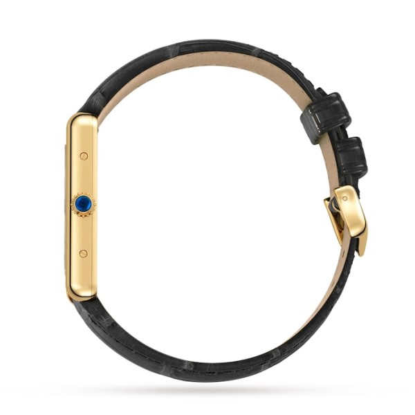 Replica Cartier Tank Louis Men Quartz White Alligator Watch WGTA0067 - Image 5