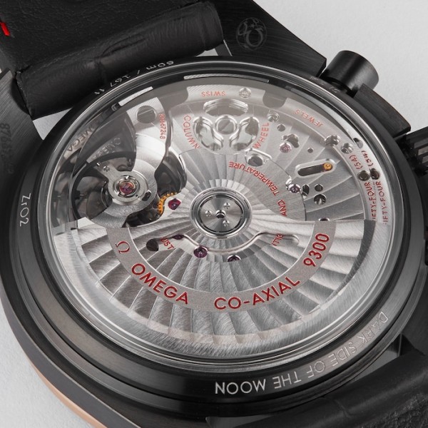 Replica Omega Speedmaster Men Automatic Black Leather Watch O31163445106001 - Image 5