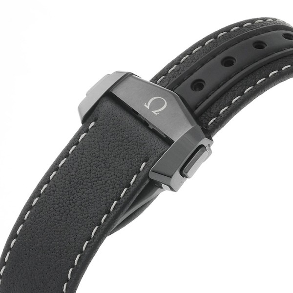 Replica Omega Speedmaster Men Automatic Black Leather Watch O31192445101004 - Image 4