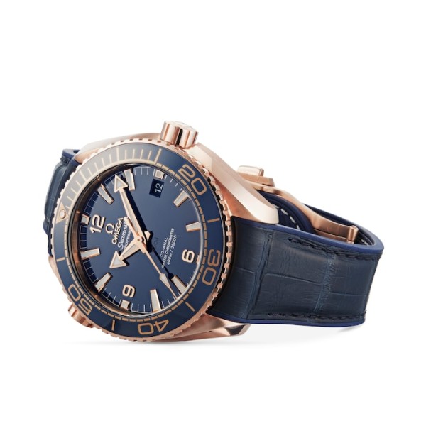 Replica Omega Planet Ocean Men Automatic Blue Leather Watch O21563442103001 - Image 4
