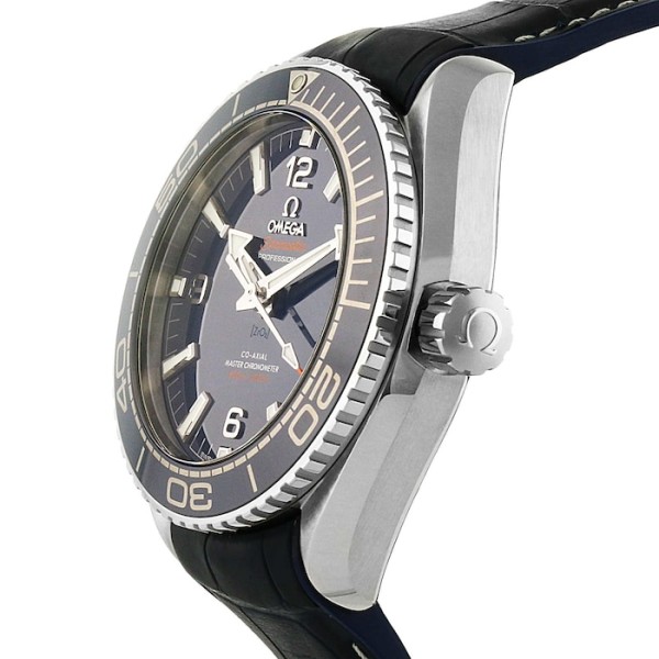 Replica Omega Planet Ocean Men Automatic Blue Leather Watch O21533402003001 - Image 4