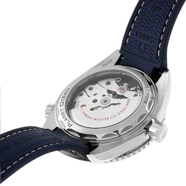 Replica Omega Planet Ocean Men Automatic Blue Leather Watch O21533402003001 - Image 2