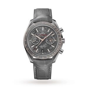 Replica Omega Speedmaster Men Automatic Grey Leather Watch O31163445199001
