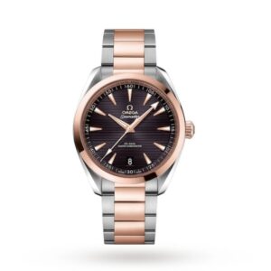 Replica Omega Seamaster Aqua Terra Men Automatic Brown Bicoloured Watch O22020412106001