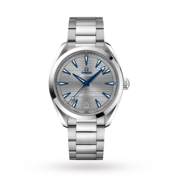 Replica Omega Seamaster Aqua Terra Men Automatic Grey Stainless Steel Watch O22010412106001