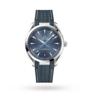 Replica Omega Seamaster Aqua Terra Men Automatic Blue Rubber Watch O22012412103002