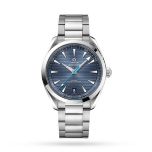 Replica Omega Seamaster Aqua Terra Women Automatic Blue Stainless Steel Watch O22010412103002