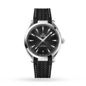 Replica Omega Seamaster Aqua Terra Men Automatic Black Rubber Watch O22012412101001