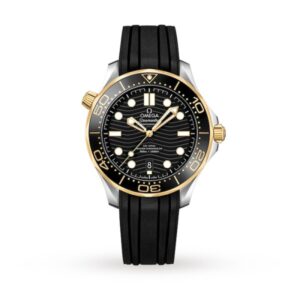 Replica Omega Seamaster Men Automatic Black Rubber Watch O21022422001001