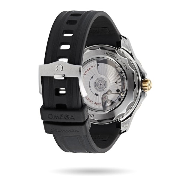 Replica Omega Seamaster Men Automatic Black Rubber Watch O21022422001001 - Image 2