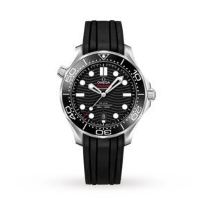 Replica Omega Seamaster Men Automatic Black Rubber Watch O21032422001001
