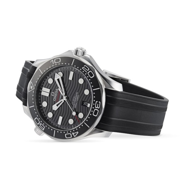 Replica Omega Seamaster Men Automatic Black Rubber Watch O21032422001001 - Image 6