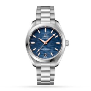 Replica Omega Seamaster Aqua Terra Women Automatic Blue Stainless Steel Watch O22010342003001
