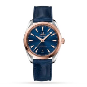 Replica Omega Seamaster Men Automatic Blue Rubber Watch O21022422003001