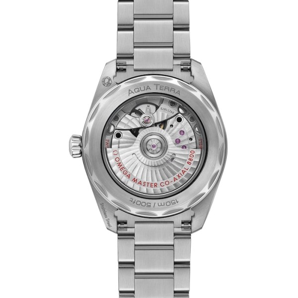 Replica Omega Seamaster Aqua Terra Women Automatic Silver Stainless Steel Watch O22010382002003 - Image 2