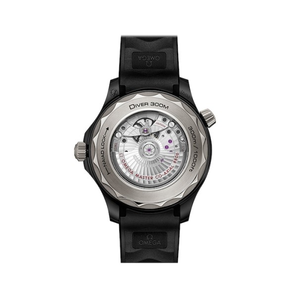 Replica Omega Seamaster Men Automatic Black Rubber Watch O21092442001001 - Image 4