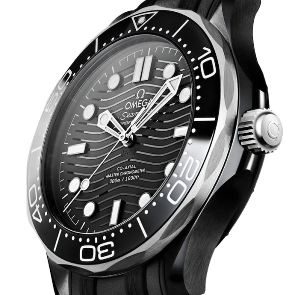Replica Omega Seamaster Men Automatic Black Rubber Watch O21092442001001 - Image 3