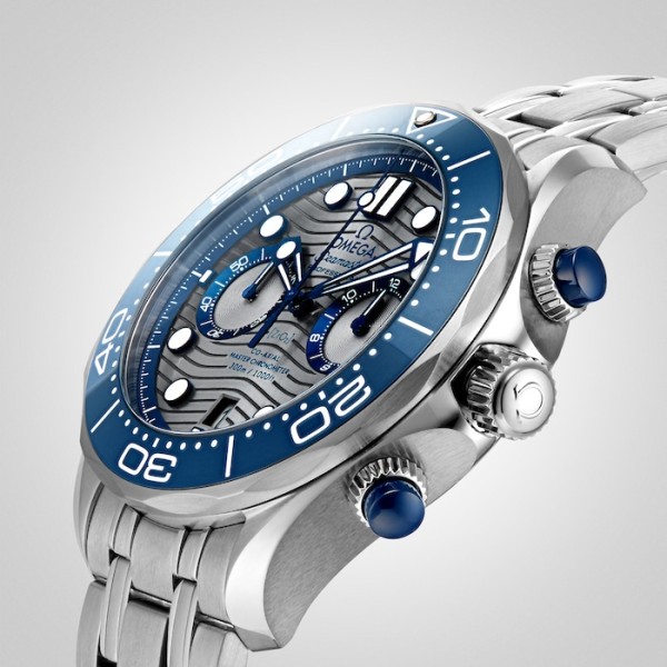 Replica Omega Seamaster Men Automatic Grey Stainless Steel Watch O21030445106001 - Image 3