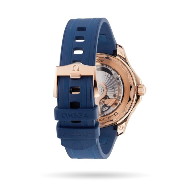 Replica Omega Seamaster Men Automatic Blue Rubber Watch O21062422003001 - Image 3