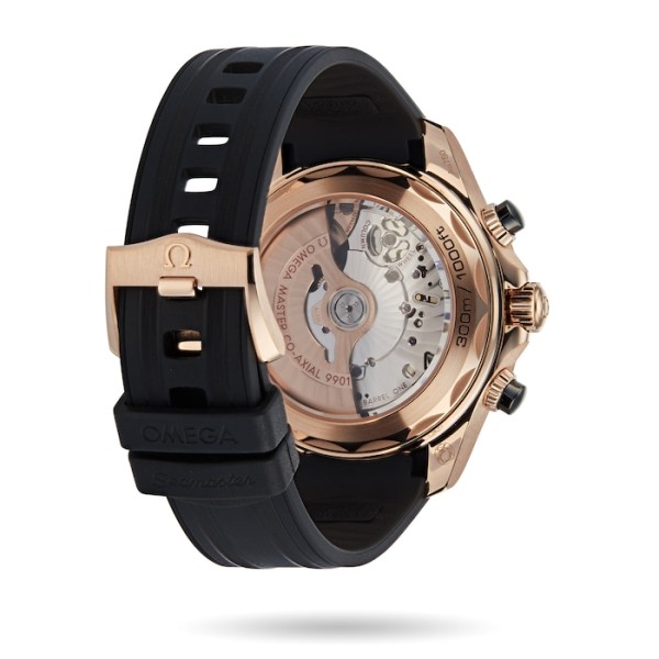 Replica Omega Seamaster Men Automatic Black Rubber Watch O21062445101001 - Image 3