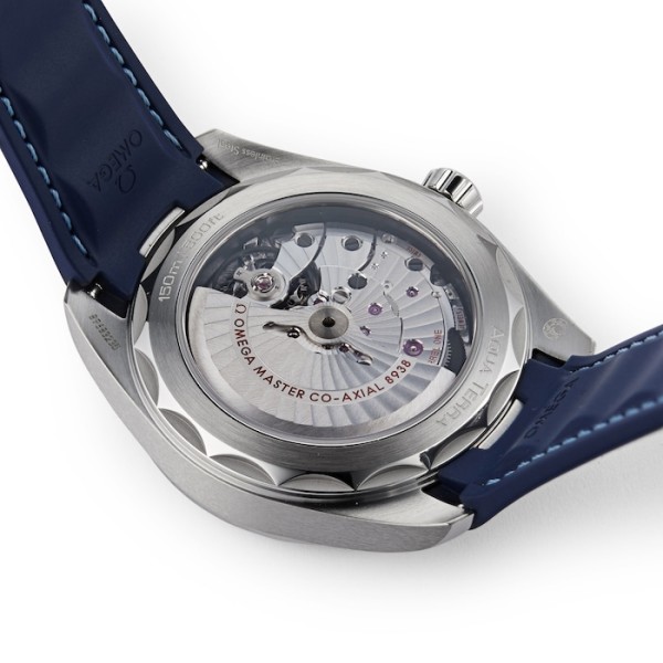 Replica Omega Seamaster Aqua Terra Men Automatic Blue Rubber Watch O22012432203001 - Image 5