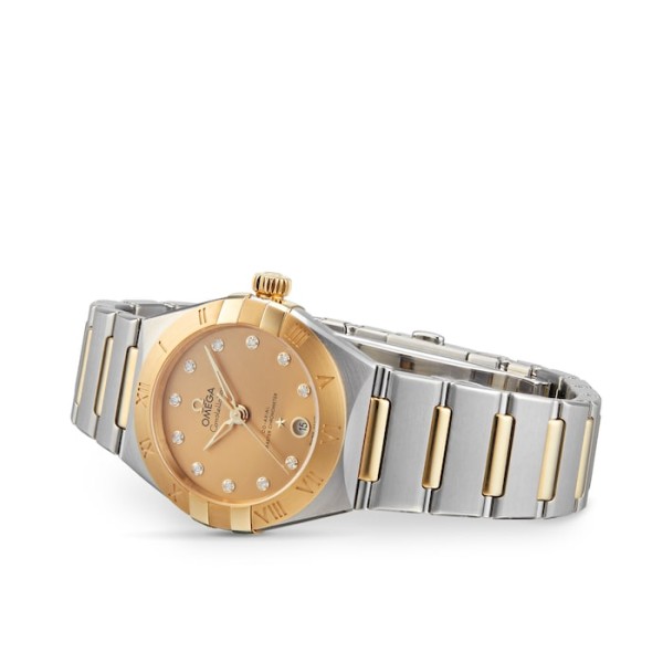 Replica Omega Constellation Women Automatic Champagne Stainless Steel Watch O13120292058001 - Image 4