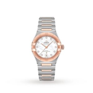 Replica Omega Constellation Women Automatic Mother of Pearl Stainless Steel Watch O13120292055001