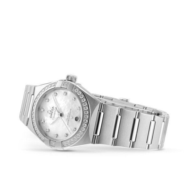 Replica Omega Constellation Women Automatic Mother of Pearl Stainless Steel Watch O13115292055001 - Image 4