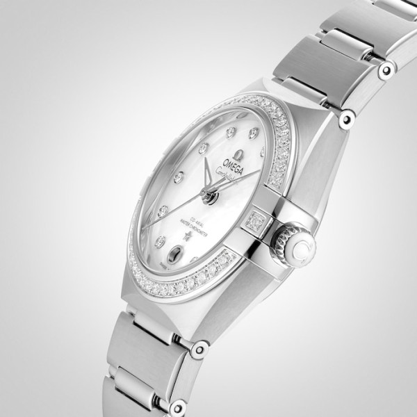 Replica Omega Constellation Women Automatic Mother of Pearl Stainless Steel Watch O13115292055001 - Image 2