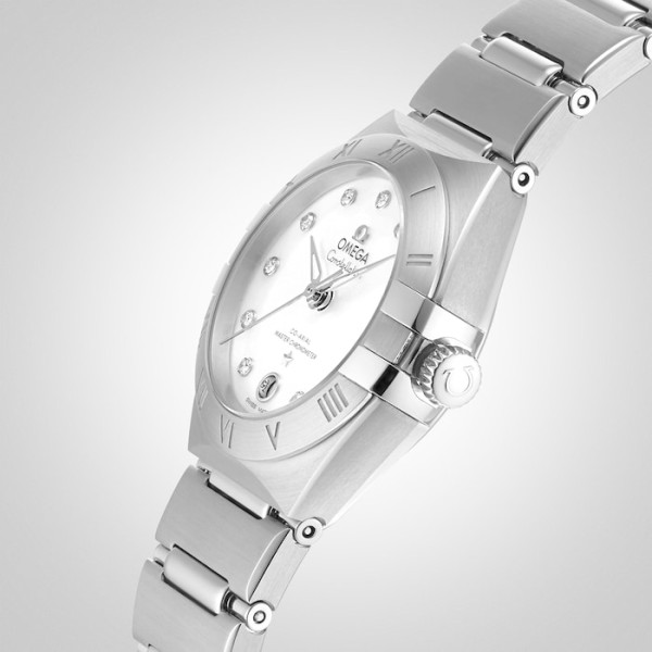 Replica Omega Constellation Women Automatic Mother of Pearl Stainless Steel Watch O13110292055001 - Image 2