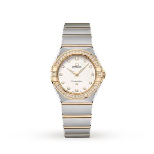 Replica Omega Constellation Women Quartz Mother of Pearl Stainless Steel Watch O13125256055002